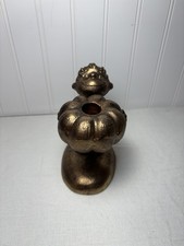 Pottery Barn Peanuts™ Great Pumpkin Candle Holder ~ 5”w x 3.5”d x 5.5”h