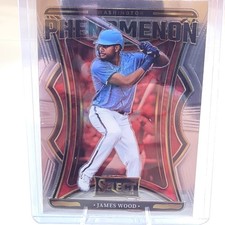 Panini 2025 Select Phenomenon James Wood Nationals #7 Baseball MLB