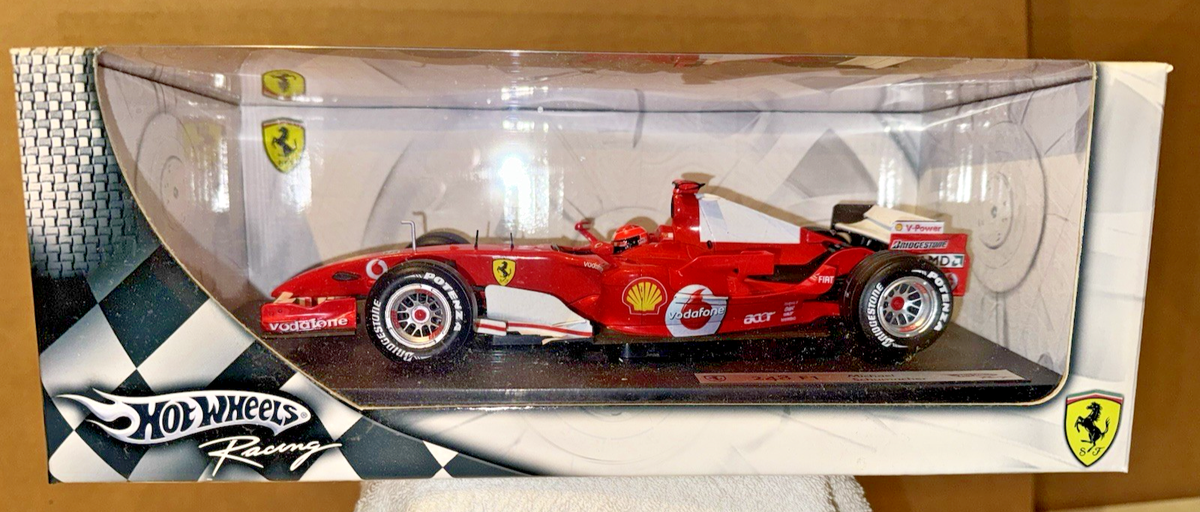 Hot Wheels 1:18 Michael Schumacher F248 Ferrari F1 Diecast Model