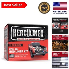 Ultimate Truck Protection HERCULINER 1 Gallon Roll-On Truck Bed Liner Kit - Ultimate Protection & Style
