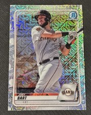 2020 Bowman  Joey Bart Chrome Prospects Mojo Refractor Giants # BCP-112
