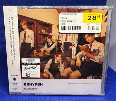 NEW! Enhypen: Border CD Japanese Import Debut Single KPOP DVD Video Given Taken