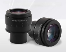 1 pair of microscope eyepieces WH10XH25 adjustable 30mm