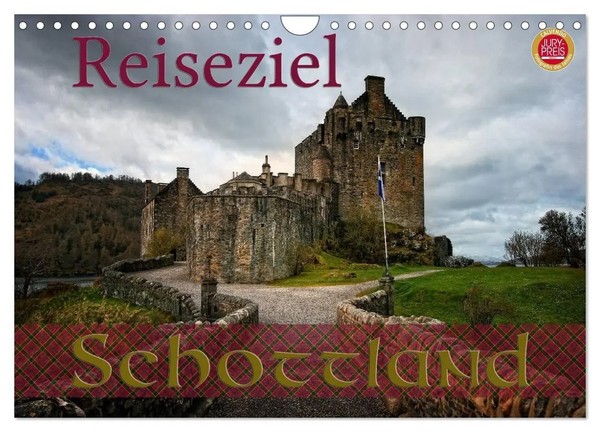 Reiseziel Schottland (Wandkalender 2027 DIN A4 Quer), Calvendo Monatskalender-image