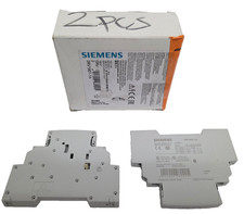Pair (2) of Siemens 3RV1901-1A Auxiliary Contact Block 3RV1901 New (JK)