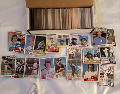 Baseball HOFers & All-Stars: 1981-89 (500 Card Lot) Schmidt, Rose, Jackson, more
