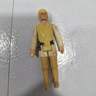 VTG 1977 Kenner LUKE SKYWALKER Farmboy Action Figure - Hong Kong 3 - Yellow Hair