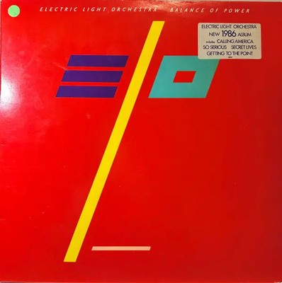 Electric Light Orchestra Balance Of Power NEAR MINT Jet Records Vinyl LP