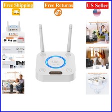 Bluetooth 5.2 Audio Receiver, Long Range, aptX HD, 3D Surround, Home Stereo