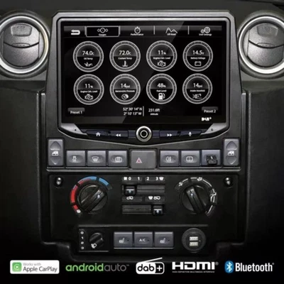 Stinger Sistema Multimedia 10" Para Land Rover Defender 2 DIN iX210E-LR1 - Imagen 1 de 4