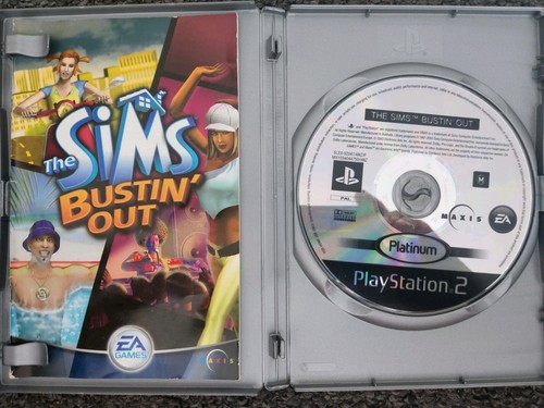 The Sims Bustin Out PlayStation 2 Manual CIB, PAL, Disc in VGC, NO Scratches !! - Picture 3 of 5