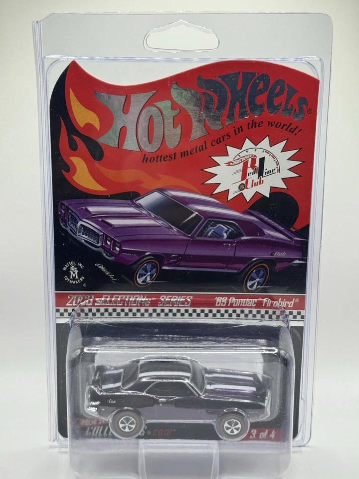 Hot Wheels RLC 2008 sELECTIONs Series 69 Pontiac Firebird - Diecast Real Riders - Image 2 of 4