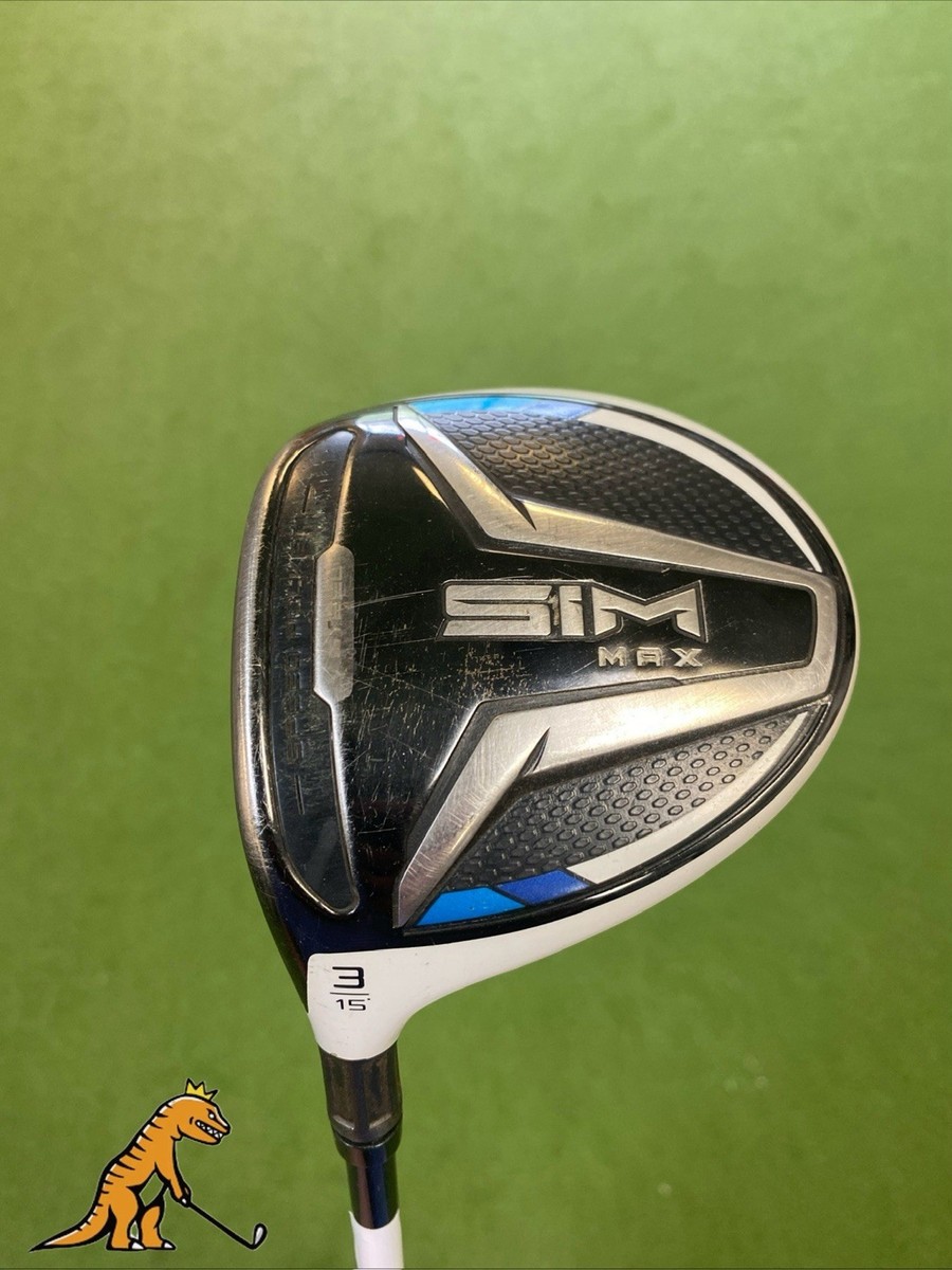 Used LH TaylorMade Sim Max 3 Fairway Wood 15* Fujikura Ventus