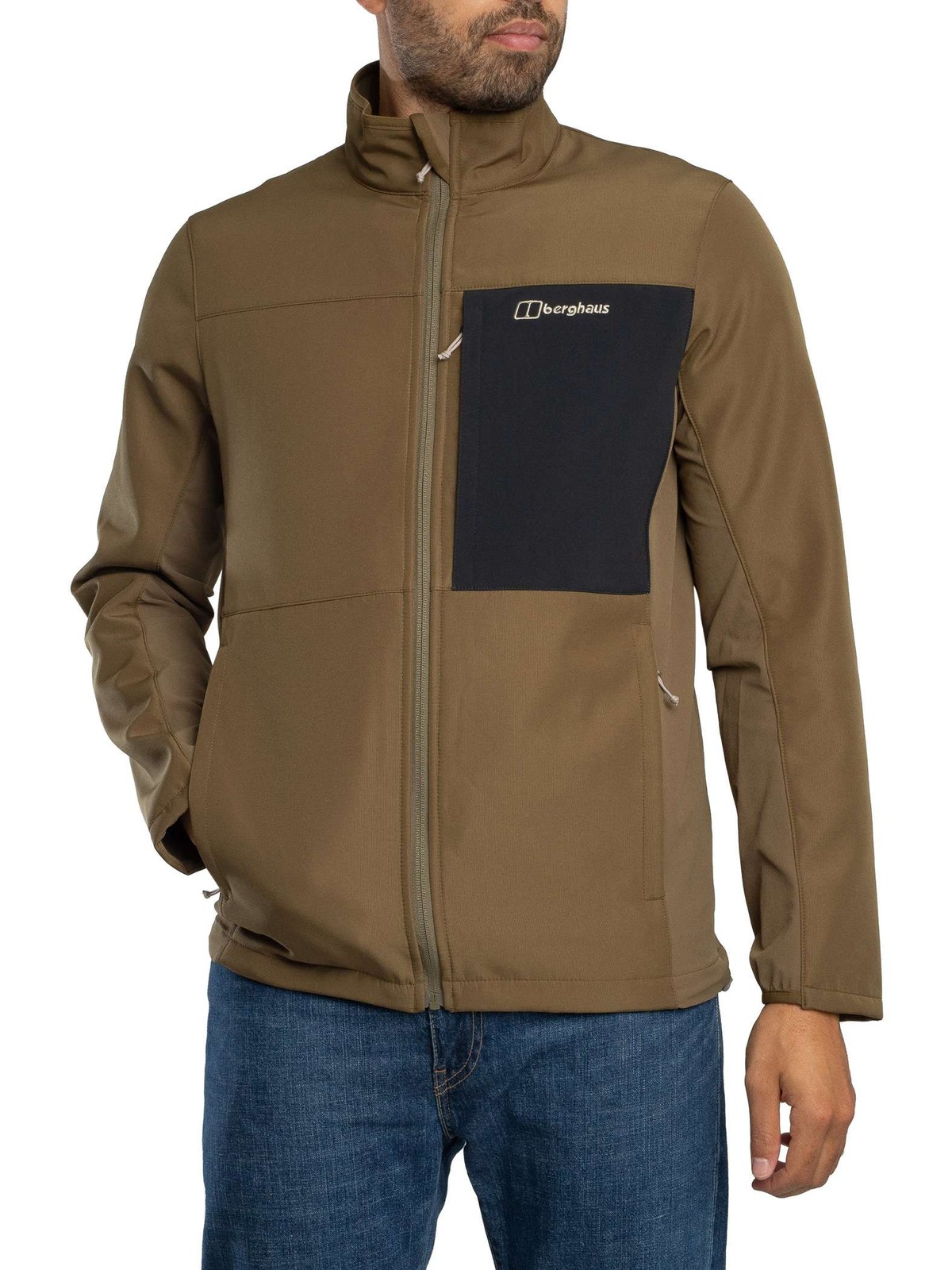 Berghaus Men's Ghlas 3.0 Softshell Jacket, Brown