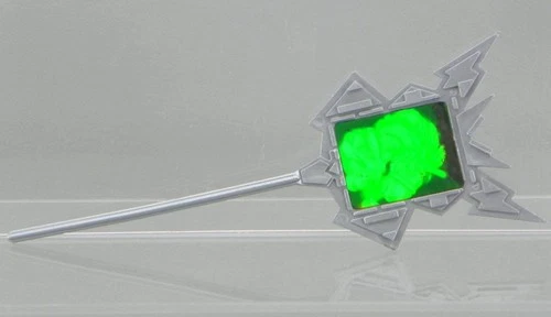 Vintage 1987 Hasbro Visionaries ARZON Figure Holographic Hologram Staff Part VGC