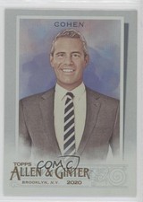 2020 Topps Allen & Ginter's Hot Box Silver Portrait Andy Cohen #242 c4q
