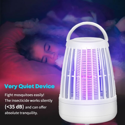 2 in1 USB Mosquito Killer Lamp Electric Fly Catcher Ultraviolet & Lighting Lamp - Picture 6 of 10