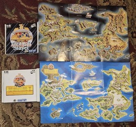 Dragon Slayer: The Legend Of Heroes 1 2 PC Engine Super CD Rom2 System US SELLER