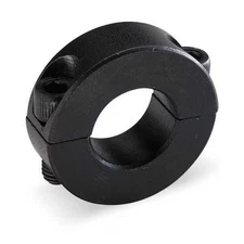 Dayton Shaft Collar,Clamp,2Pc,1/4 In,Steel 1L694 Dayton 1L694 190735143377 Black