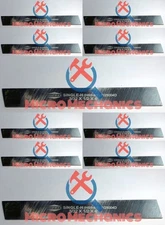 10x Cut Off Parting Blade High Speed Steel 3/32" Inch x 1/2" Inch x 3-1/2" Inch