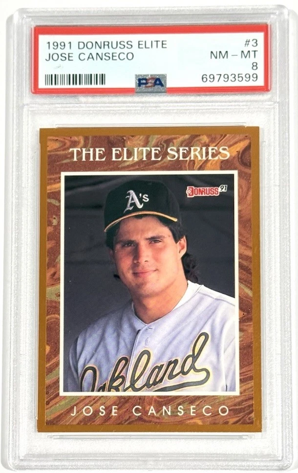 1991 Donruss - Jose Canseco #3 for sale | eBay