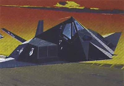 Heller 1:72 (80347): Lockheed F-117A (Bausatz)