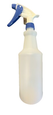 Heavy Duty Pro All Purpose Spray Bottle, Adjustable Spray Bottle 32 Oz