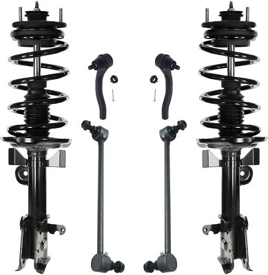 Pilot Rod Spring Front Struts & Coil Spring Sway Bar Links Tie Rods for 2009 - 2015 ...