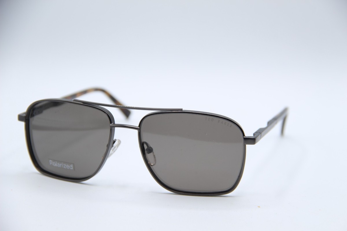NEW TED BAKER TBM 077 SLA GUNMETAL POLARIZED AUTHENTIC  display picture 3