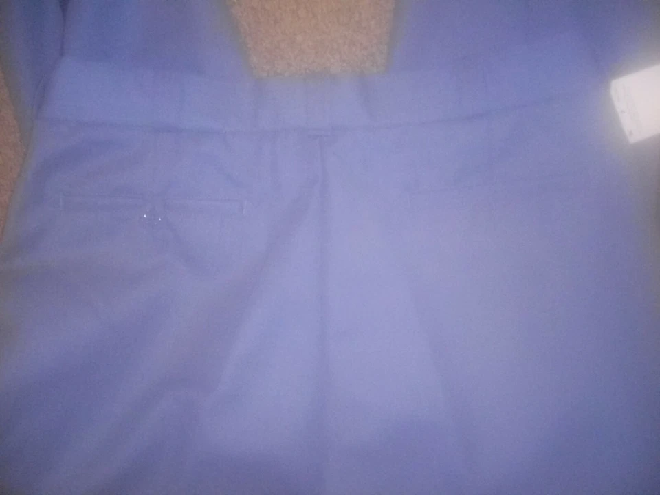 SPIEWAK MENS UNIFORM PANTS FRENCH BLUE/BLACK STRIPES SIZE REGULAR 42x44  - Image 3 of 4