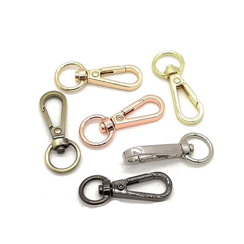 Bag Clasps Keychains Lobster Swivel Trigger Clips Spring Hooks For Strapping - Image 3 of 4