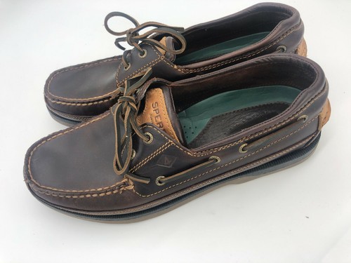 Sperry Mako 2-Eye Canoe Moc Amaretto (Men's) 11