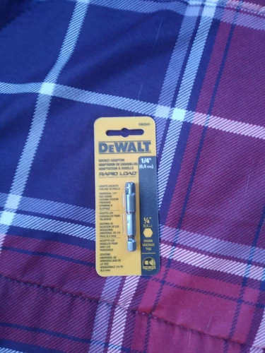 DEWALT 1/4" RAPID LOAD SOCKET ADAPTER DW2541 NEW