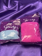 Lot 2- New Old Stock Goody Shower Cap Protect Terry Lined & Sleeping Bonnet Net