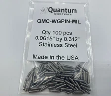 Millimeter Standard Stainless Steel Waveguide Alignment Pins