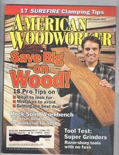 American Woodworker Back Issue Magazine October 2001 Issue 89