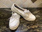 Sperry Top Sider Boat Deck Shoes Leather Slip On Loafers Stone 9295041 W 10 — photo 8