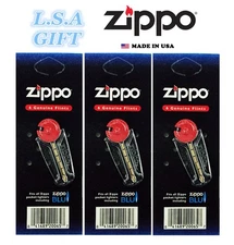 New Zippo Replacement 3 Flint Value Pack (18 Flints) 1FLT-Z