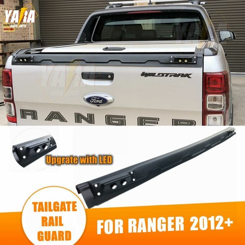 For Ford Ranger 2012-2021 TAILGATE RAIL GUARD CAP PROTECTOR REAR COVER ...