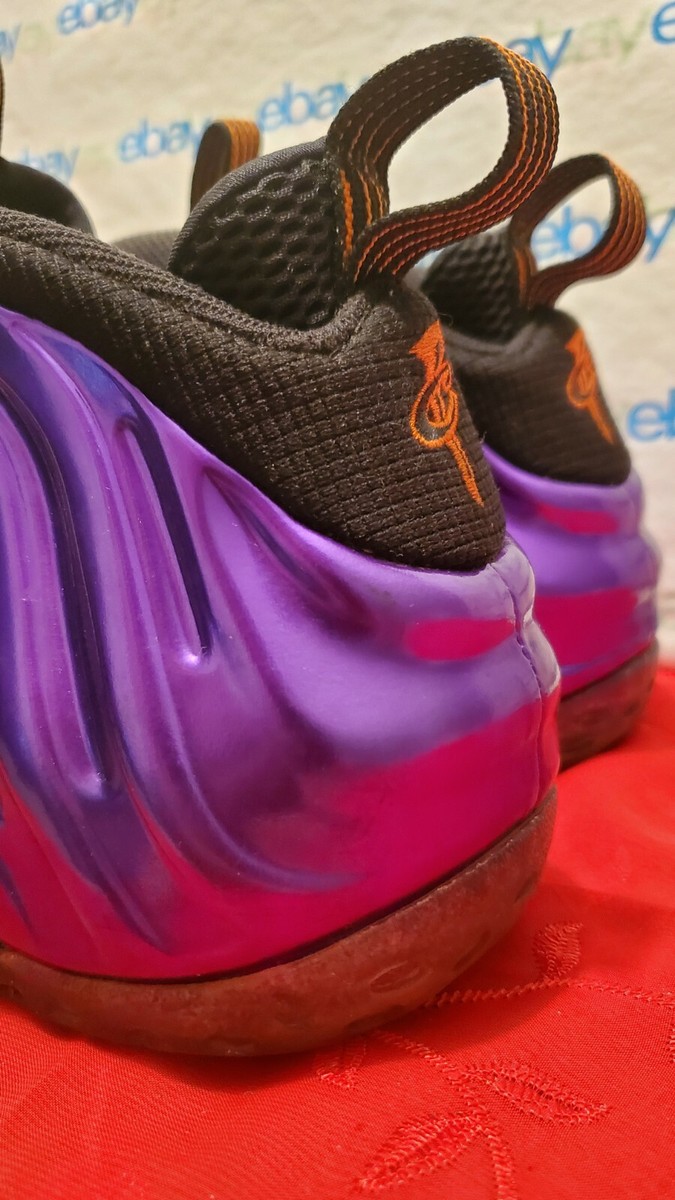 シューズ(男性用) Nike Foamposite One Phoenix Suns NIKE AIR FOAMPOSITE ONE PHOENIX SUNS PURPLE ORANGE WHITE OG