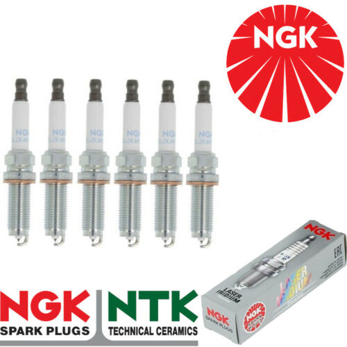 NGK Spark Plug - SILZKAR7E8S - fits Jaguar F Type, XF 3.0 V6 - 93476 x6 - Afbeelding 1 van 1
