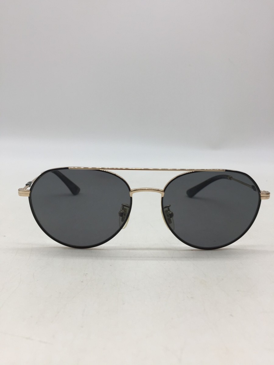 Police VPLE27K Black/Gold Sunglasses 54-16-145 Smoke Blue Lens