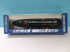 Reaction Strike - Home Wrecker - Pike and Muskie Top Water Bait - Black Poka Dot