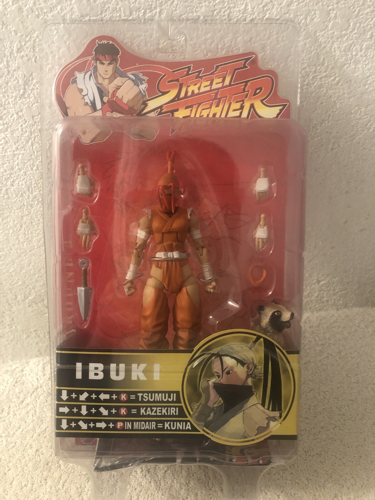Ibuki Street Fighter Orange Variant Sota Toys Round 4