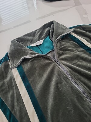 Vintage Christian Dior Monsier Velvet Track Jacket Made In Usa! | eBay