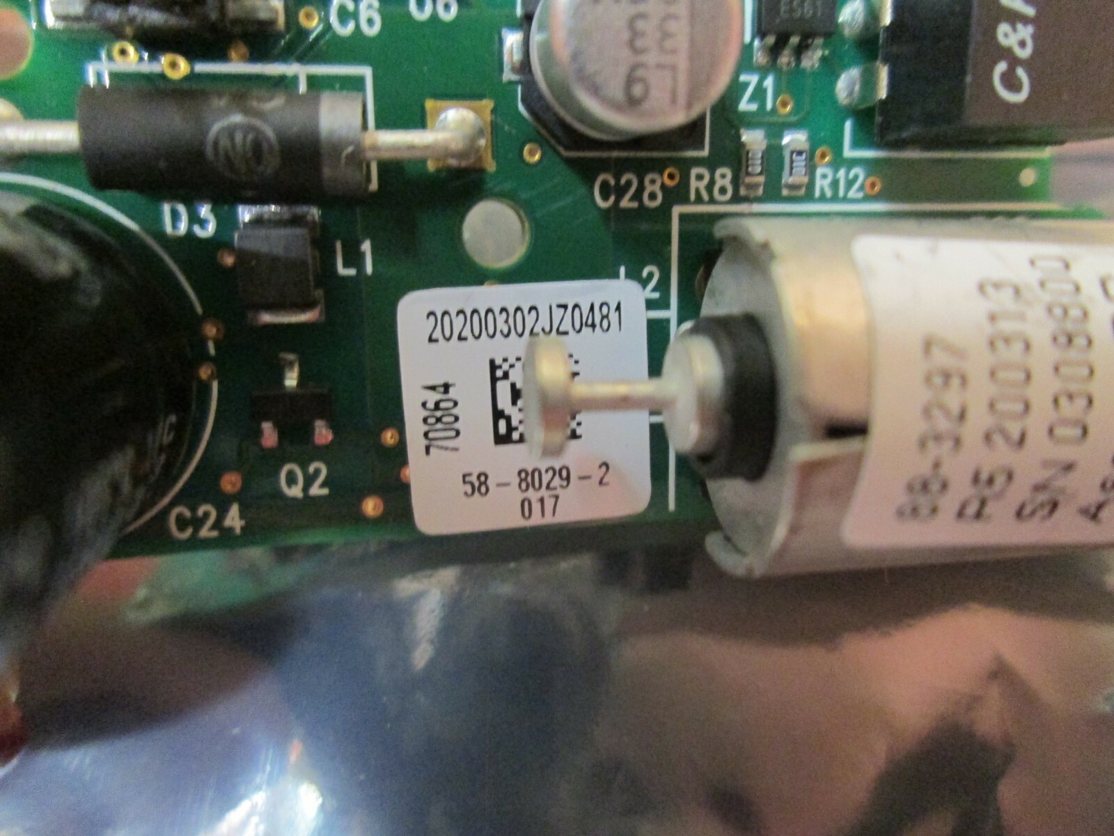 Eaton XTOE020CCSS  Electronic Overload Control Board (58-8029-2) 20200302JZ0481