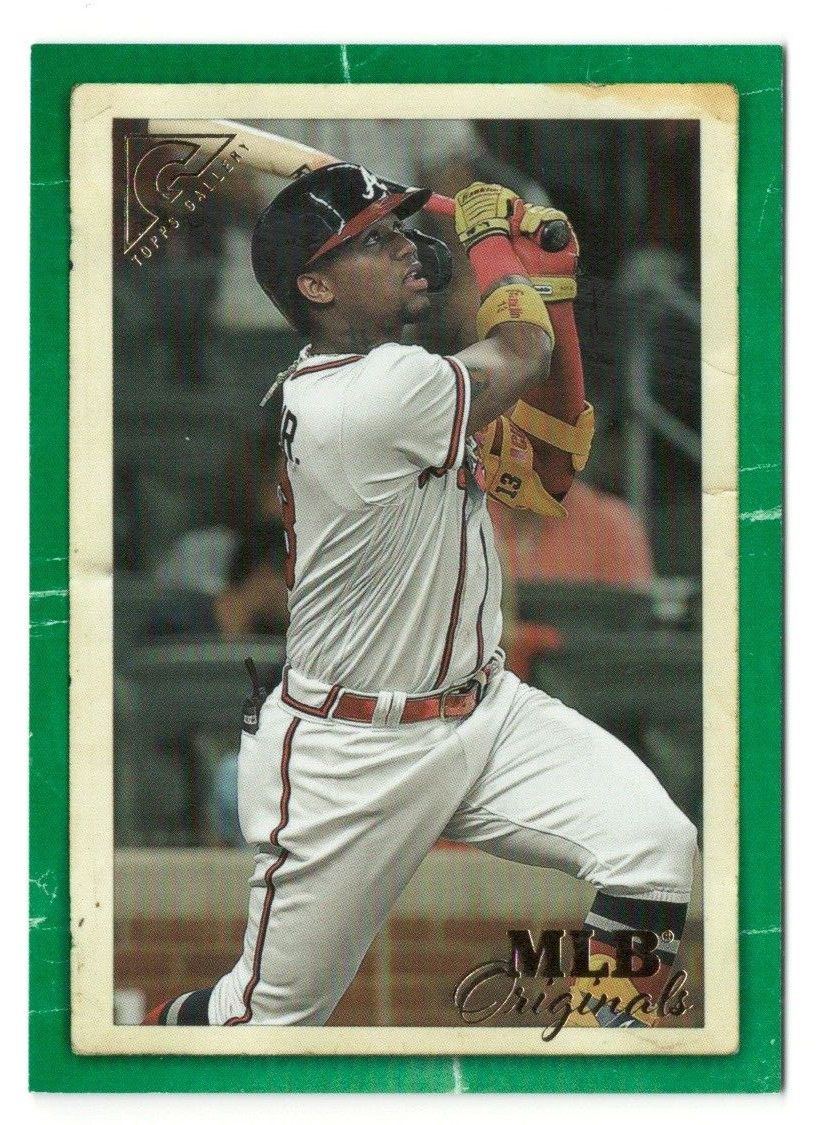 Ronald Acuna Jr #MO-19 Baseball Cards 2021 Topps Gallery MLB Originals trading card — raw and PSA graded price guide