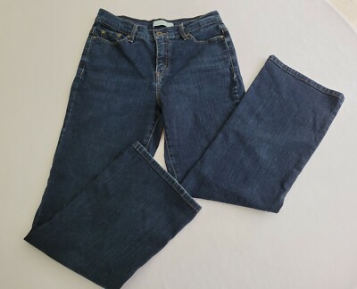 Levi Strauss Perfectly Slimming Jeans EUC Size 10 Blue Denim Boot Cut 512 Pants