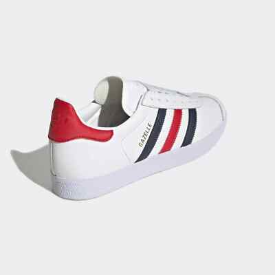 adidas Originals GAZELLE White Red Legend Ink GOLD H06389 Men 12