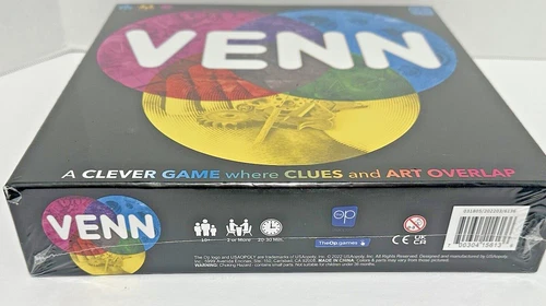 Venn Party Game di The OP Games 2022 USAopoly Inc. Nuovissimo sigillato